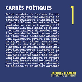 couverture de Carrés poétiques